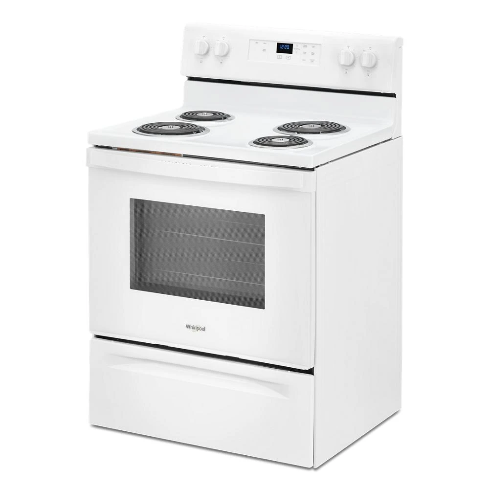 4.8 cu. ft. Electric Range with Keep Warm setting WFC150M0JW