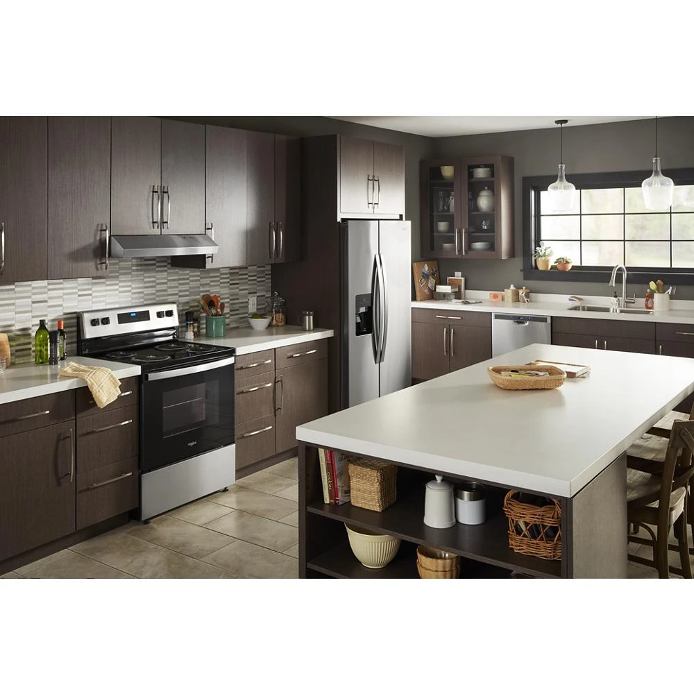 4.8 cu. ft. Electric Range with Keep Warm setting WFC315S0JS