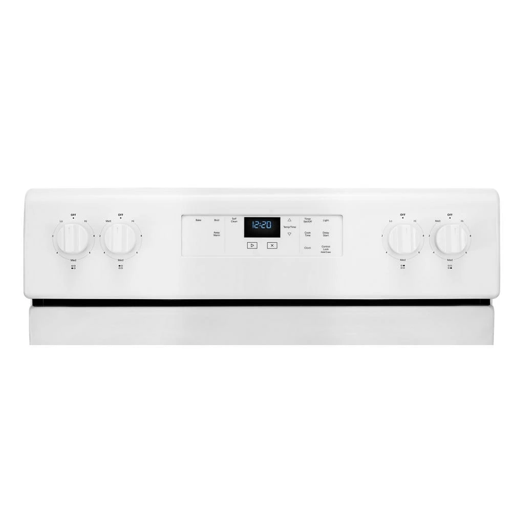 4.8 cu. ft. Electric Range with Keep Warm setting WFC315S0JW