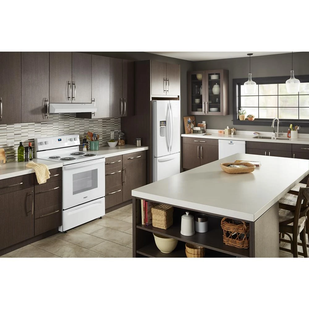 4.8 cu. ft. Electric Range with Keep Warm setting WFC315S0JW