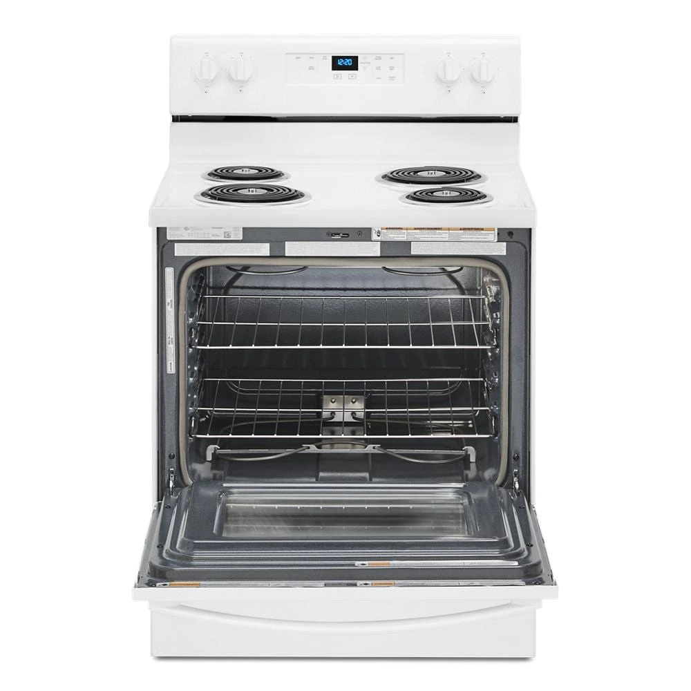 4.8 cu. ft. Electric Range with Keep Warm setting WFC315S0JW
