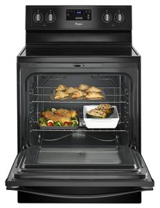 4.8 Cu. Ft. Freestanding Electric Range with FlexHeat Dual Radiant Element WFE320M0EB