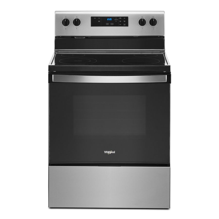 Whirlpool 5.3 cu. ft. Electric Range with Keep Warm Setting. Stainless Steel WFE320M0JS Picture 1