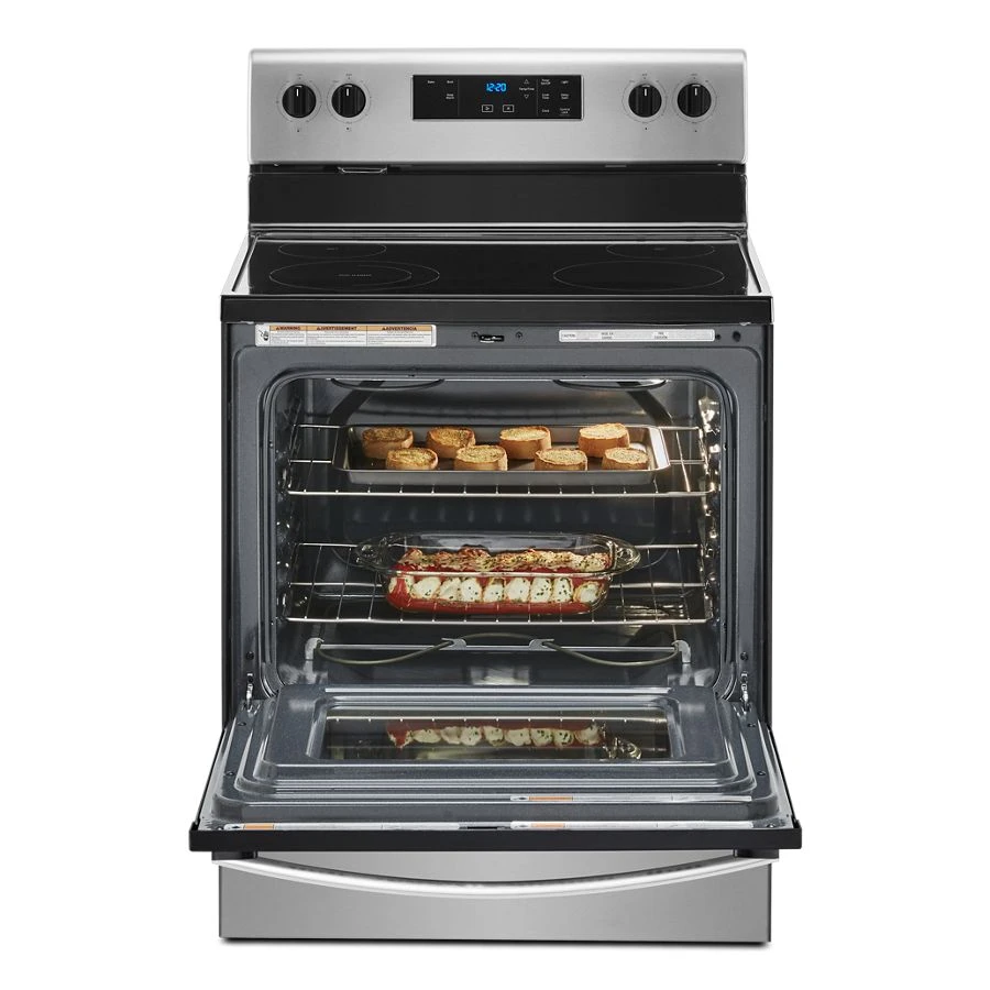 5.3 cu. ft. Electric Range with Keep Warm Setting. WFE320M0JS