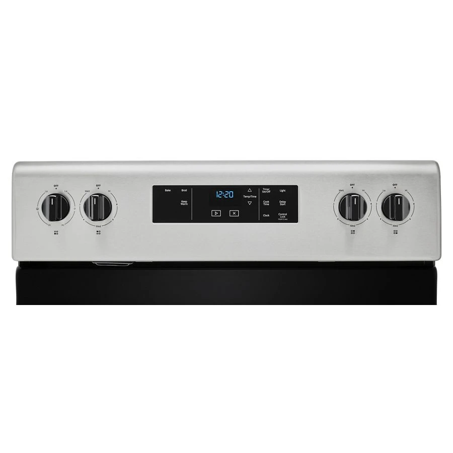 5.3 cu. ft. Electric Range with Keep Warm Setting. WFE320M0JS