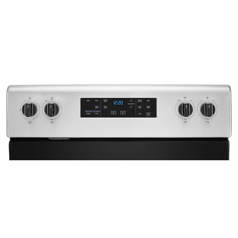5.3 cu. ft. Whirlpool® electric range with Frozen Bake™ technology WFE505W0JS