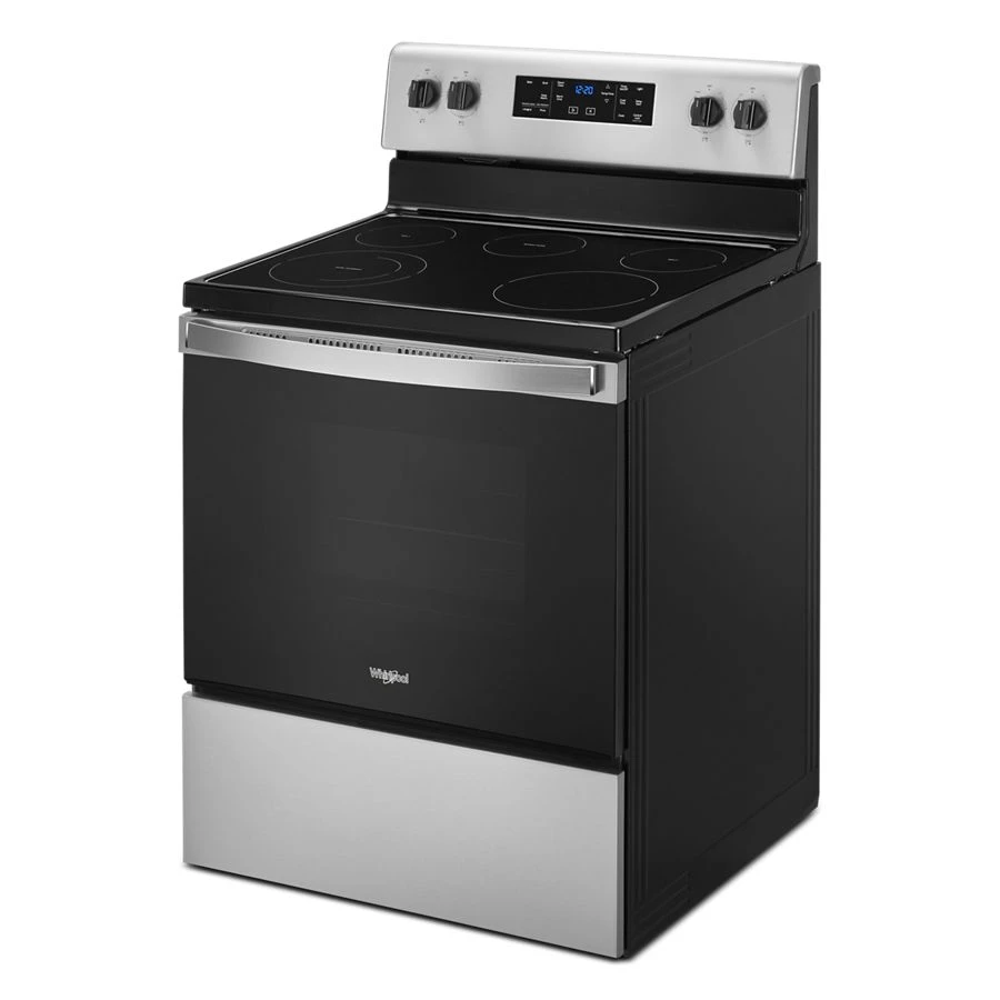 5.3 cu. ft. Whirlpool® electric range with Frozen Bake™ technology WFE505W0JS