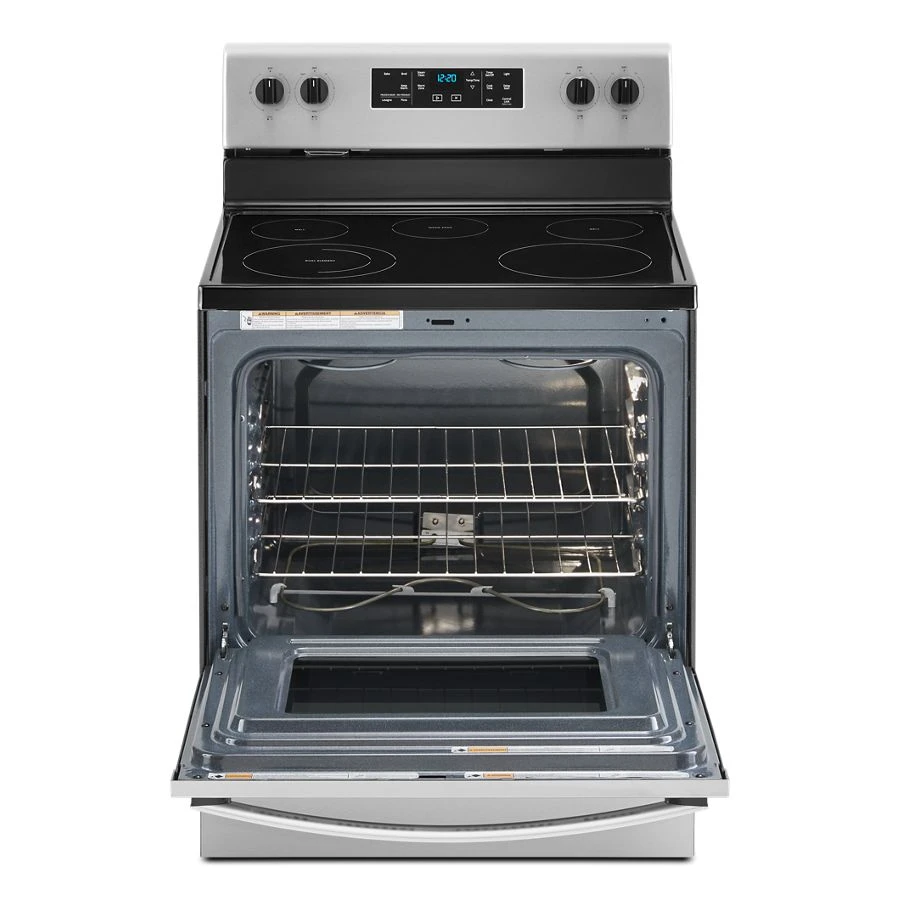 5.3 cu. ft. Whirlpool® electric range with Frozen Bake™ technology WFE505W0JZ