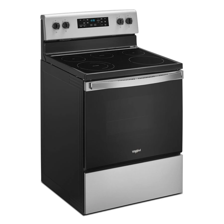 5.3 cu. ft. Whirlpool® electric range with Frozen Bake™ technology WFE505W0JZ