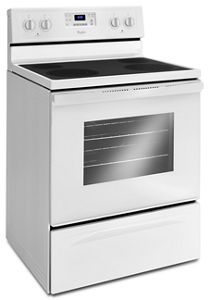 5.3 Cu. Ft. Freestanding Electric Range with Easy Wipe Ceramic Glass Cooktop WFE515S0EW