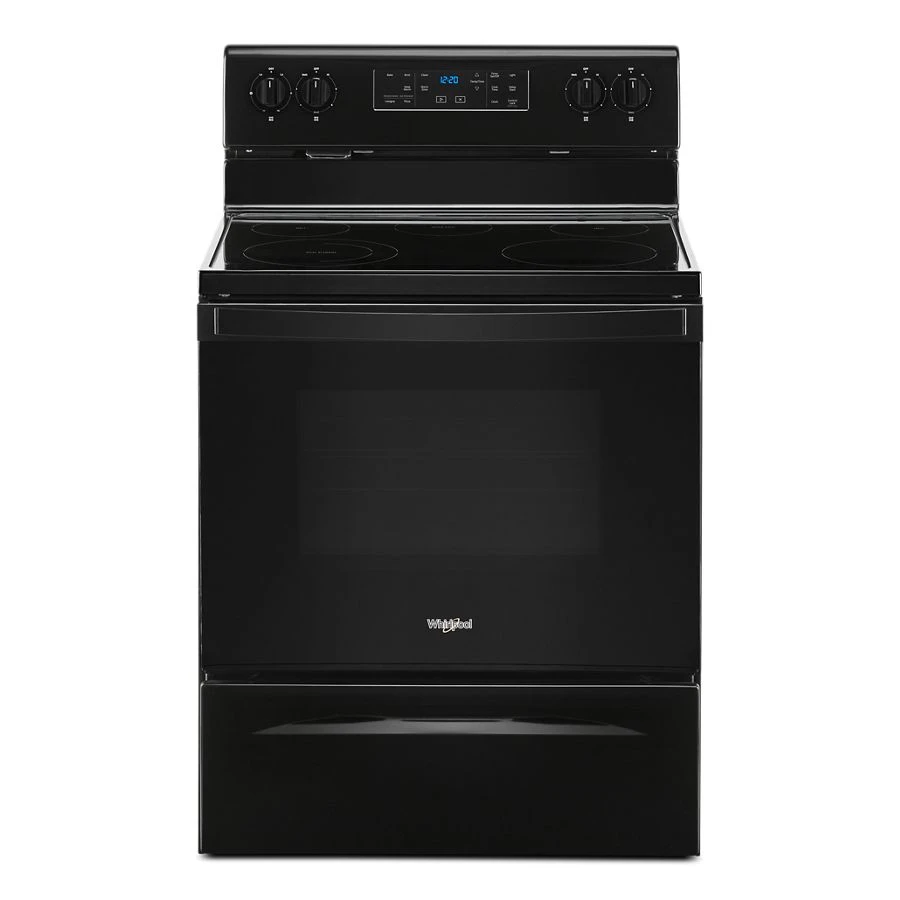 5.3 cu. ft. Whirlpool® electric range with Frozen Bake™ technology WFE525S0JB
