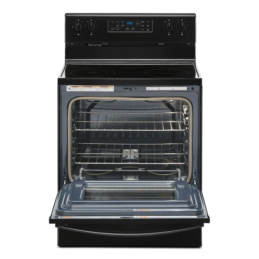 5.3 cu. ft. Whirlpool® electric range with Frozen Bake™ technology WFE525S0JB
