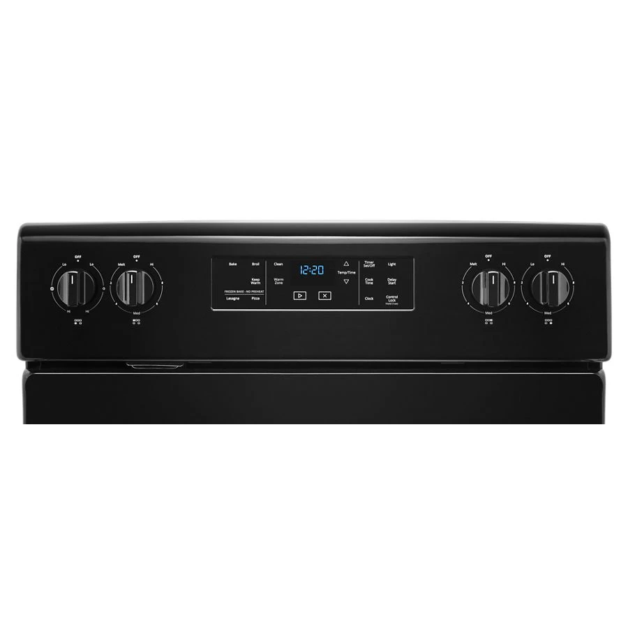 5.3 cu. ft. Whirlpool® electric range with Frozen Bake™ technology WFE525S0JB