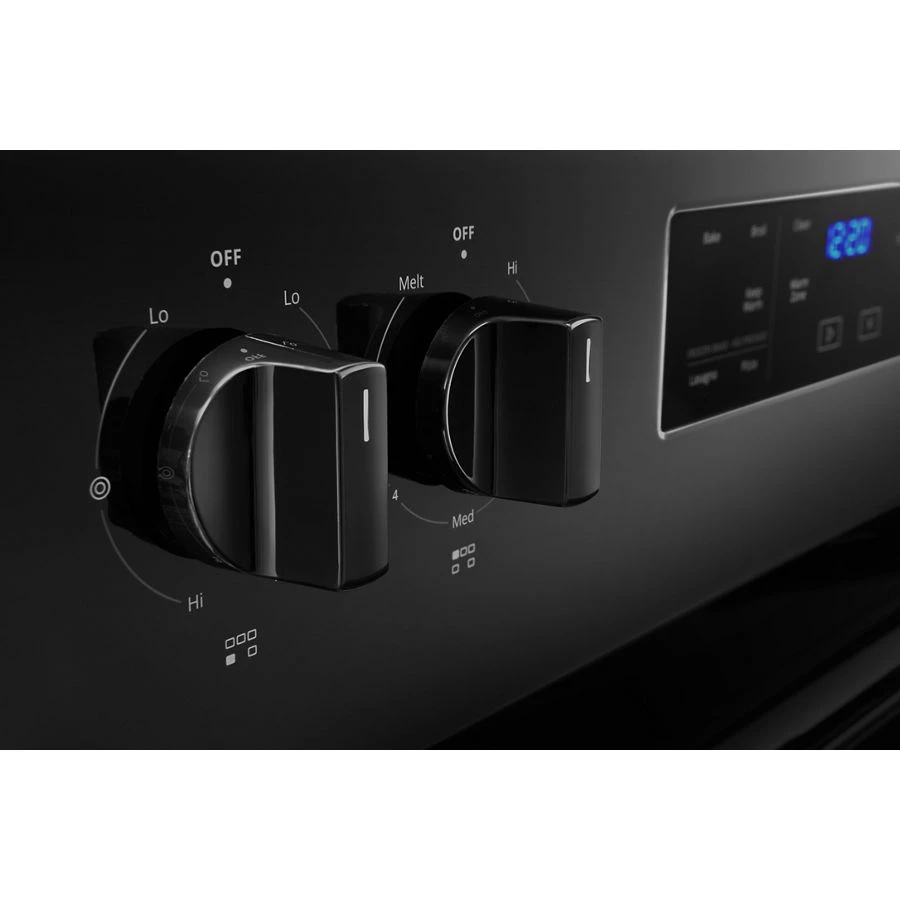 5.3 cu. ft. Whirlpool® electric range with Frozen Bake™ technology WFE525S0JB