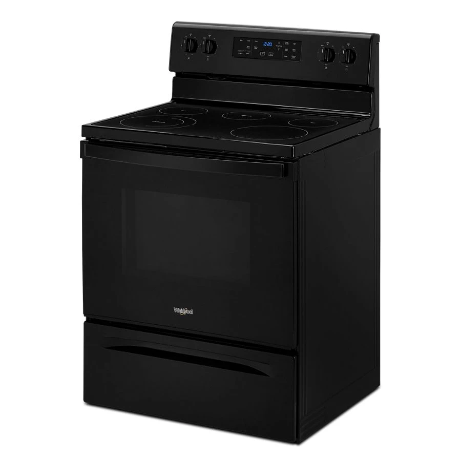 5.3 cu. ft. Whirlpool® electric range with Frozen Bake™ technology WFE525S0JB