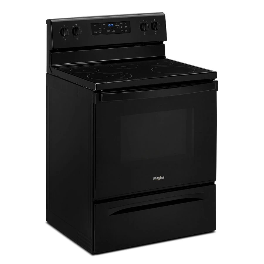 5.3 cu. ft. Whirlpool® electric range with Frozen Bake™ technology WFE525S0JB