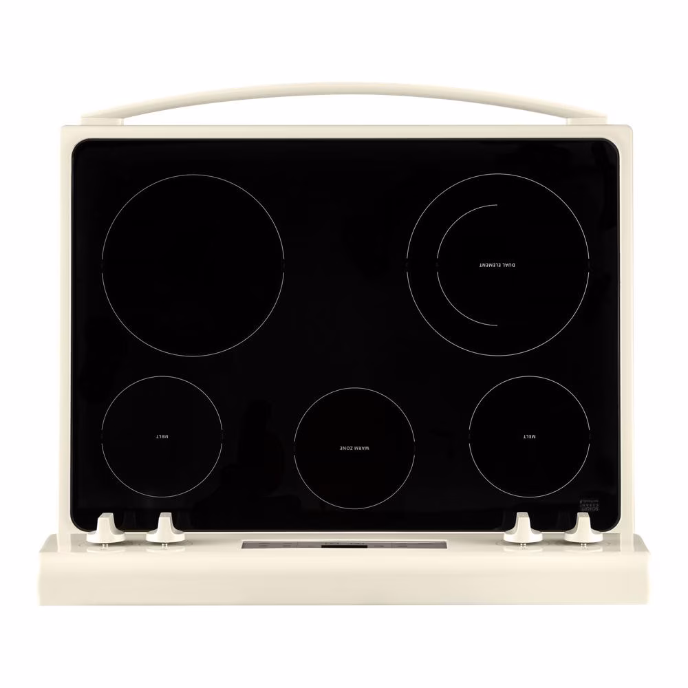 Whirlpool 5.3 cu. ft. Whirlpool® electric range with Frozen Bake™ technology Biscuit WFE525S0JT Picture 1