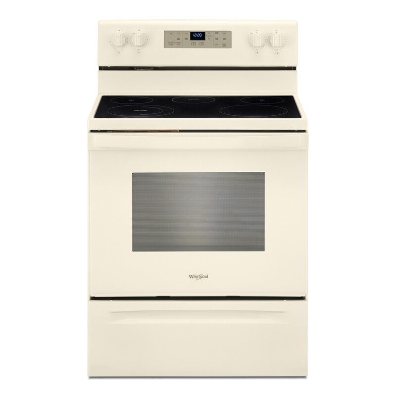 Whirlpool 5.3 cu. ft.  Electric Range with Frozen Bake technology Biscuit WFE525S0JT Picture 1
