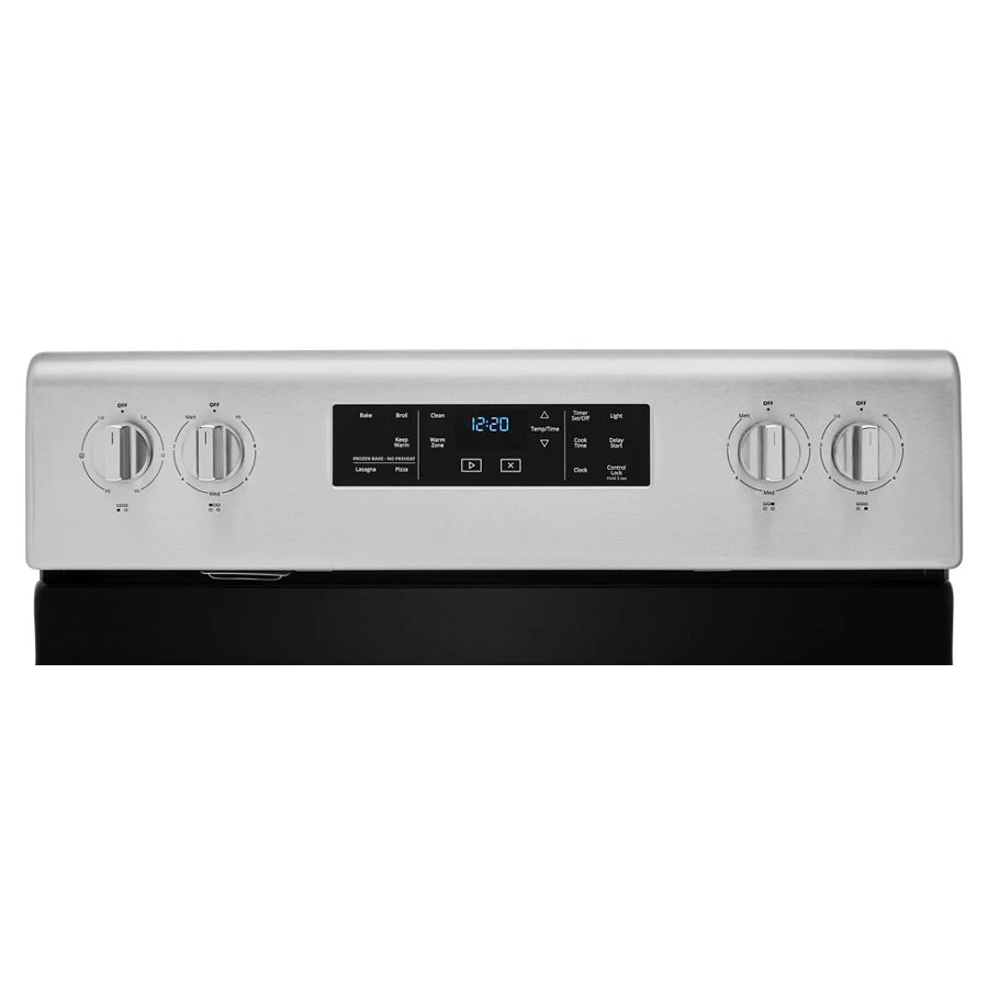 5.3 cu. ft. Whirlpool® electric range with Frozen Bake™ technology WFE525S0JZ