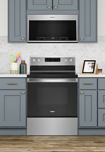 5.3 cu. ft.electric range with Frozen Bake technology WFE535S0JS