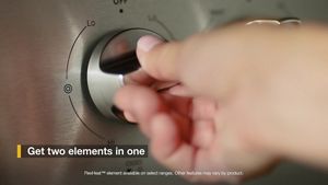 5.3 cu. ft.electric range with Frozen Bake technology WFE535S0JS