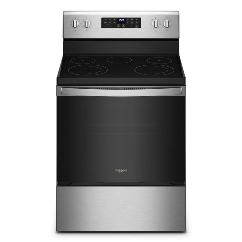 Whirlpool 5.3 Cu. Ft. Whirlpool® Electric 5-in-1 Air Fry Oven Fingerprint Resistant Stainless Steel WFE535S0LZ Picture 1