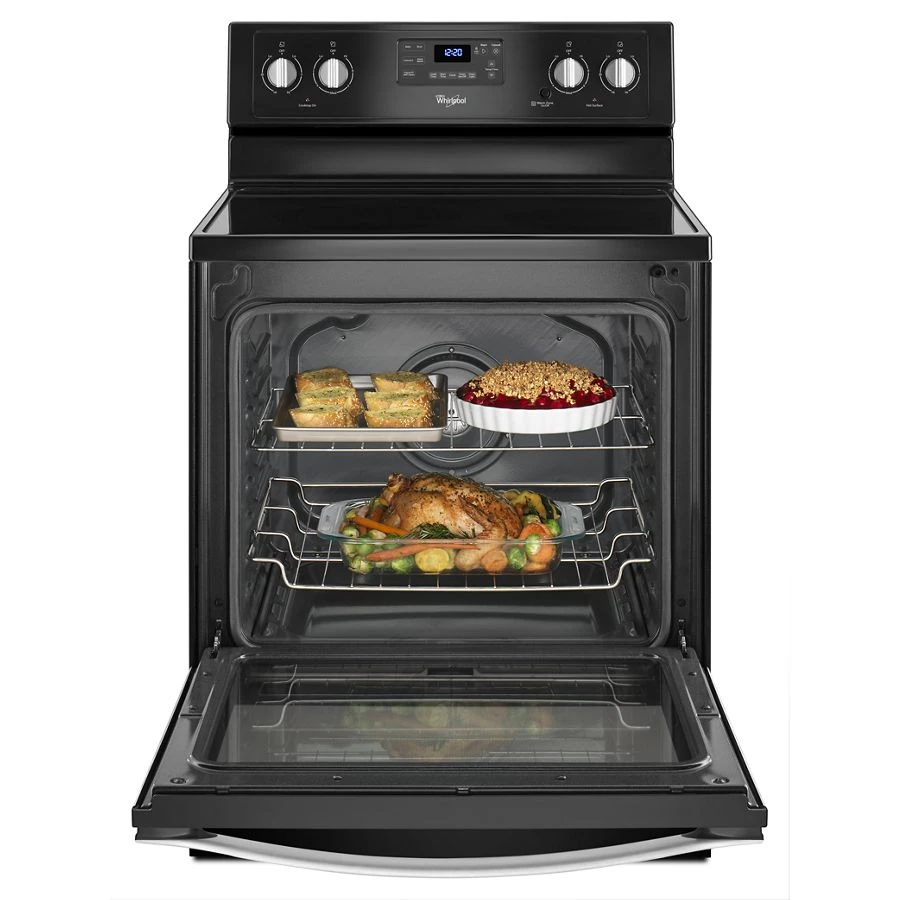 6.4 Cu. Ft. Freestanding Electric Range with AquaLift® Self-Cleaning Technology WFE540H0EE