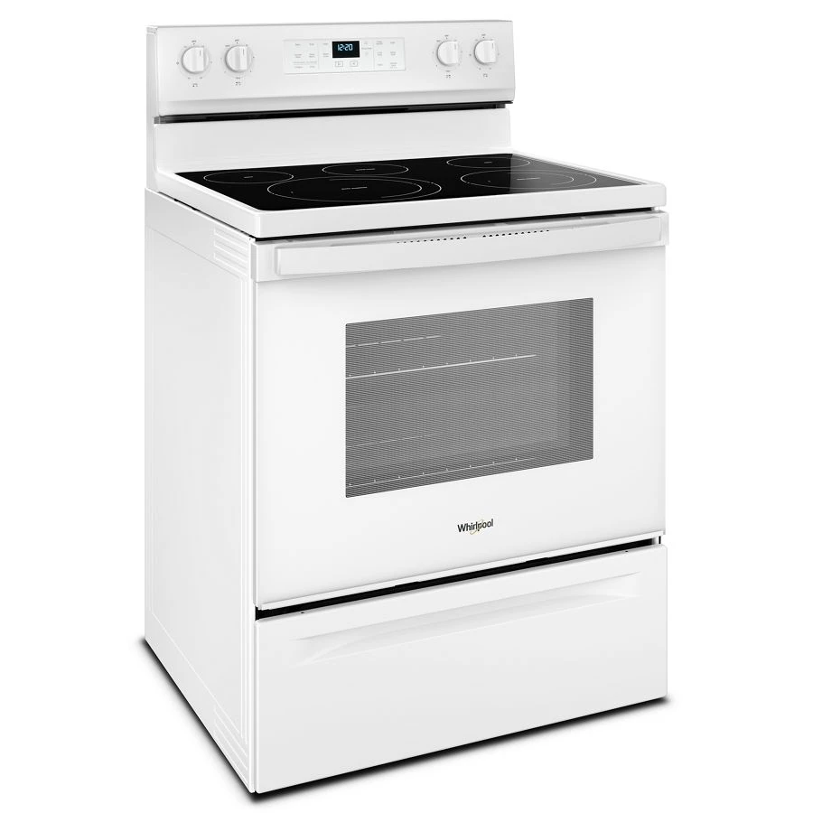 5.3 cu. ft. Whirlpool® electric range with Frozen Bake™ technology WFE550S0HW