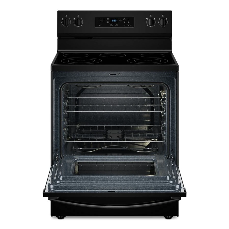 30-inch Electric Range with No Preheat Mode and Steam Clean WFES3330RB