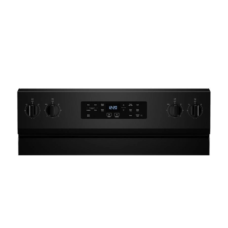 30-inch Electric Range with No Preheat Mode and Steam Clean WFES3330RB