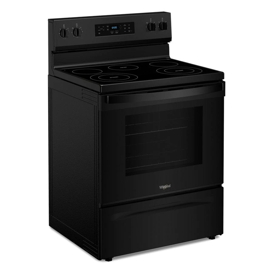 30-inch Electric Range with No Preheat Mode and Steam Clean WFES3330RB