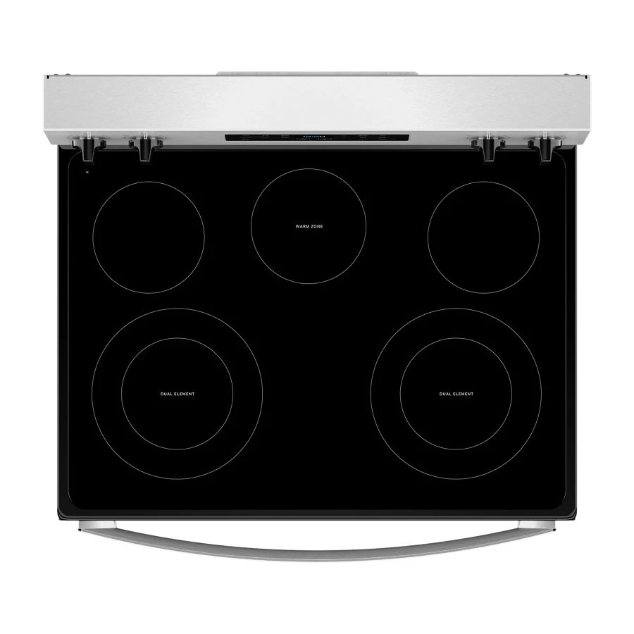 30-inch Electric Range with No Preheat Mode and Steam Clean WFES3330RS