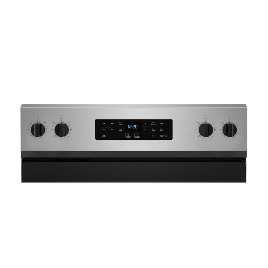 30-inch Electric Range with No Preheat Mode and Steam Clean WFES3330RS