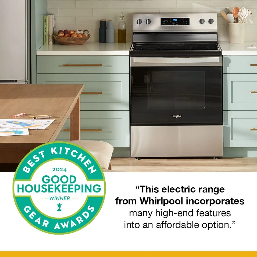 30-inch Electric Range With No Preheat Mode And Steam Clean WFES3330RZ