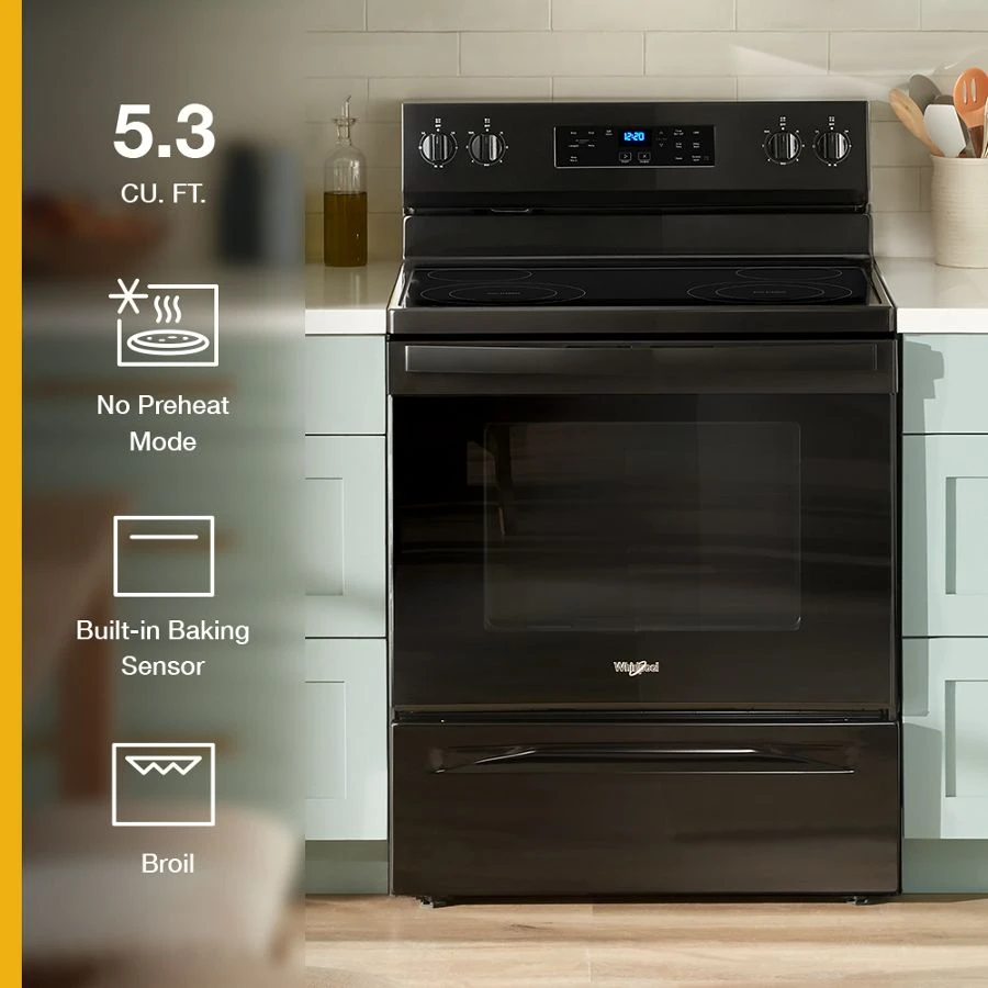 30-inch Electric Range with Self Clean WFES3530RB