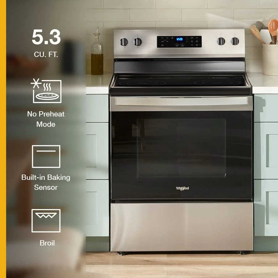 30-inch Electric Range with Self Clean WFES3530RS