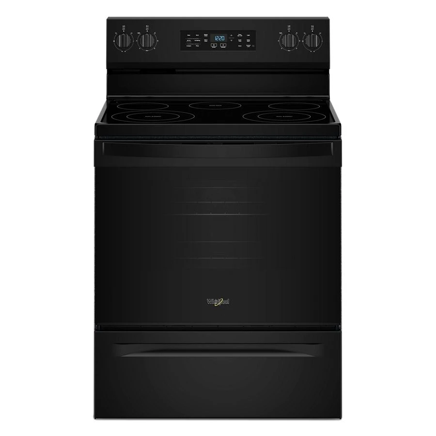 30-inch Electric Range with Air Cooking Technology and Steam Clean WFES4530SB