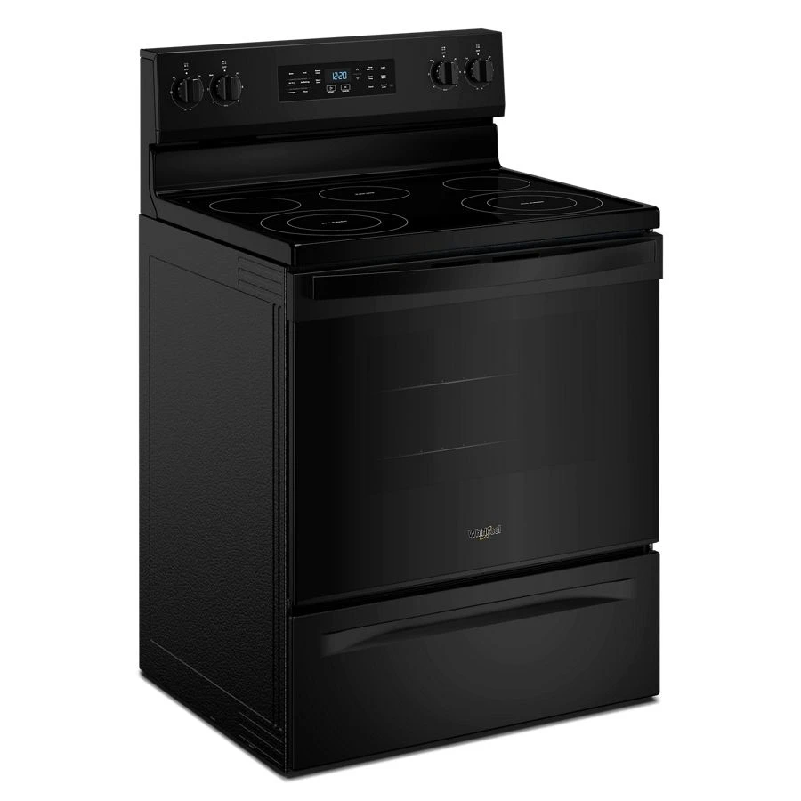 30-inch Electric Range with Air Cooking Technology and Steam Clean WFES4530SB