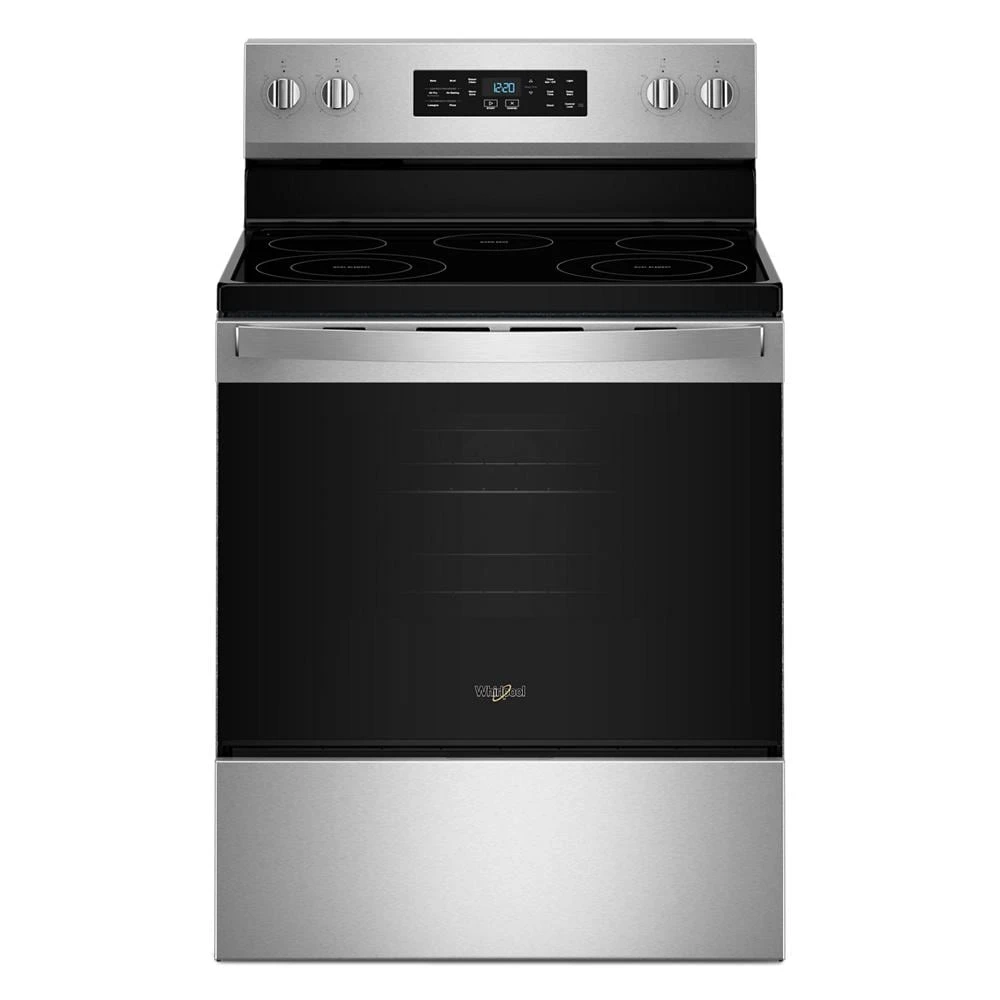 30-inch Electric Range with Air Cooking Technology and Steam Clean WFES4530SS