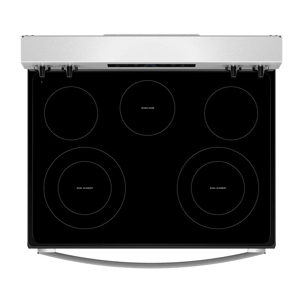 30-inch Electric Range with Air Cooking Technology and Steam Clean WFES4530SS