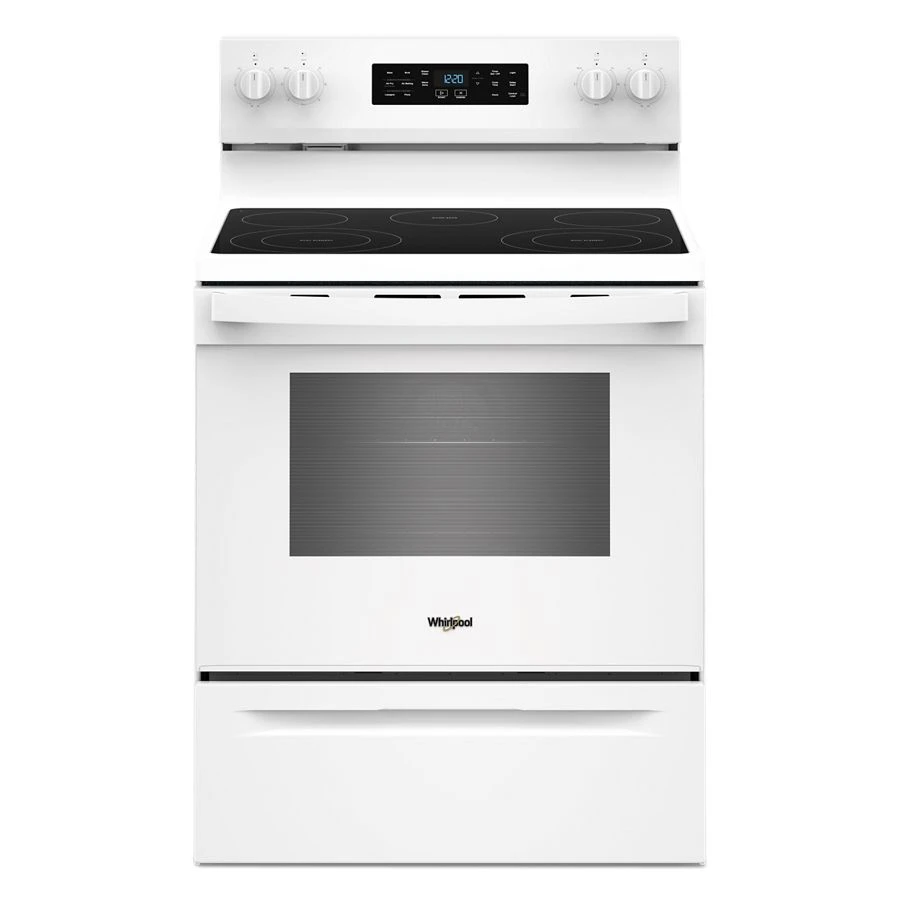 30-inch Electric Range with Air Cooking Technology and Steam Clean WFES4530SW