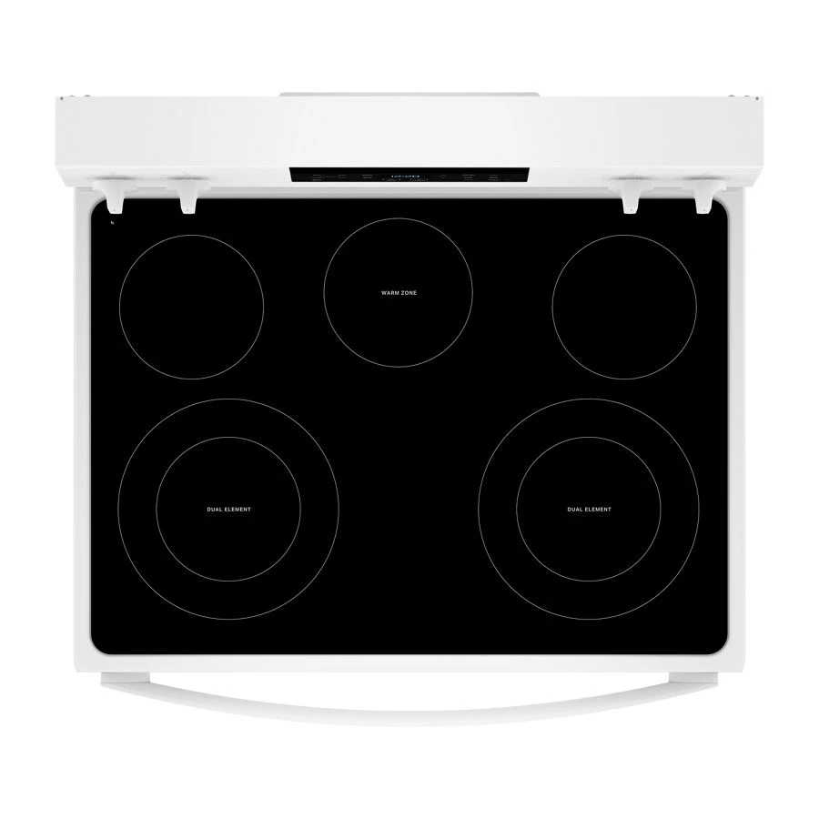 30-inch Electric Range with Air Cooking Technology and Steam Clean WFES4530SW
