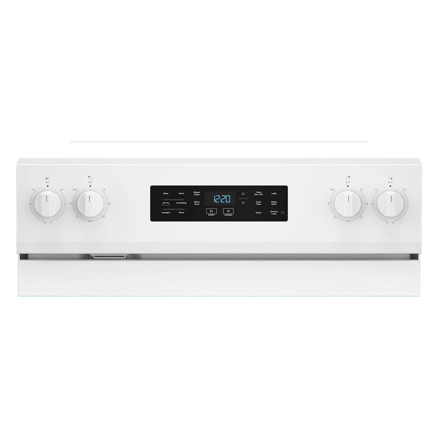 30-inch Electric Range with Air Cooking Technology and Steam Clean WFES4530SW