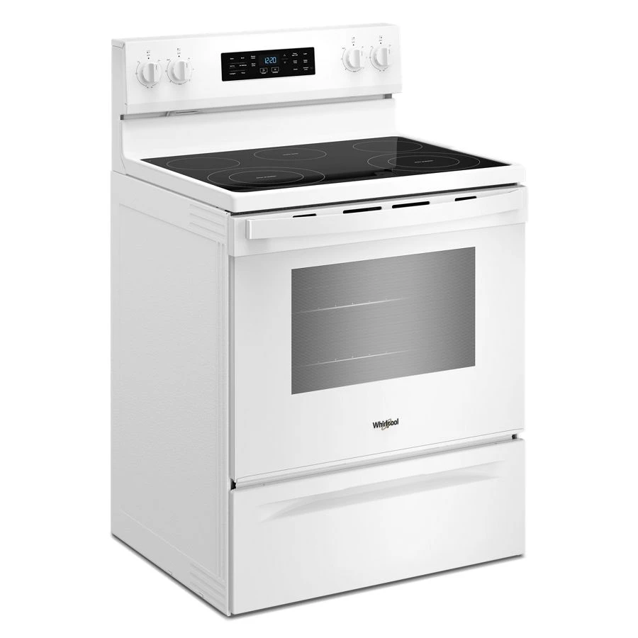 30-inch Electric Range with Air Cooking Technology and Steam Clean WFES4530SW