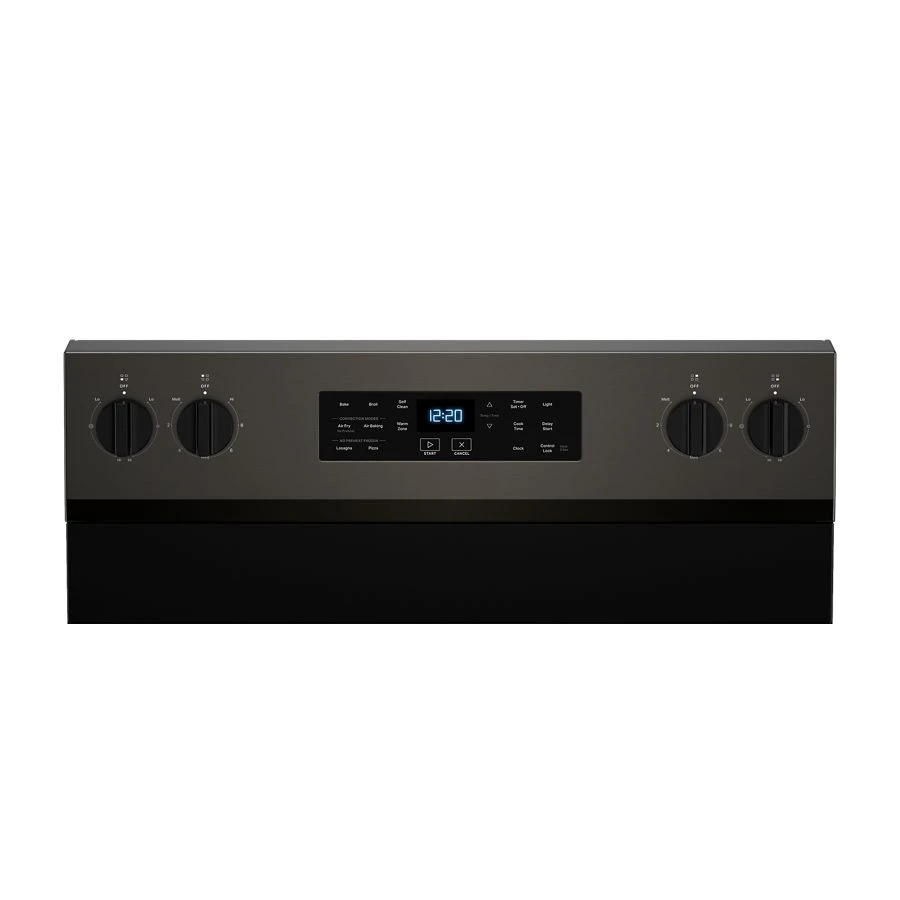 30-inch Energy Star Electric Range with Air Cooking Technology, No Preheat Air Fry and Air Baking and Self Clean WFES5030RV