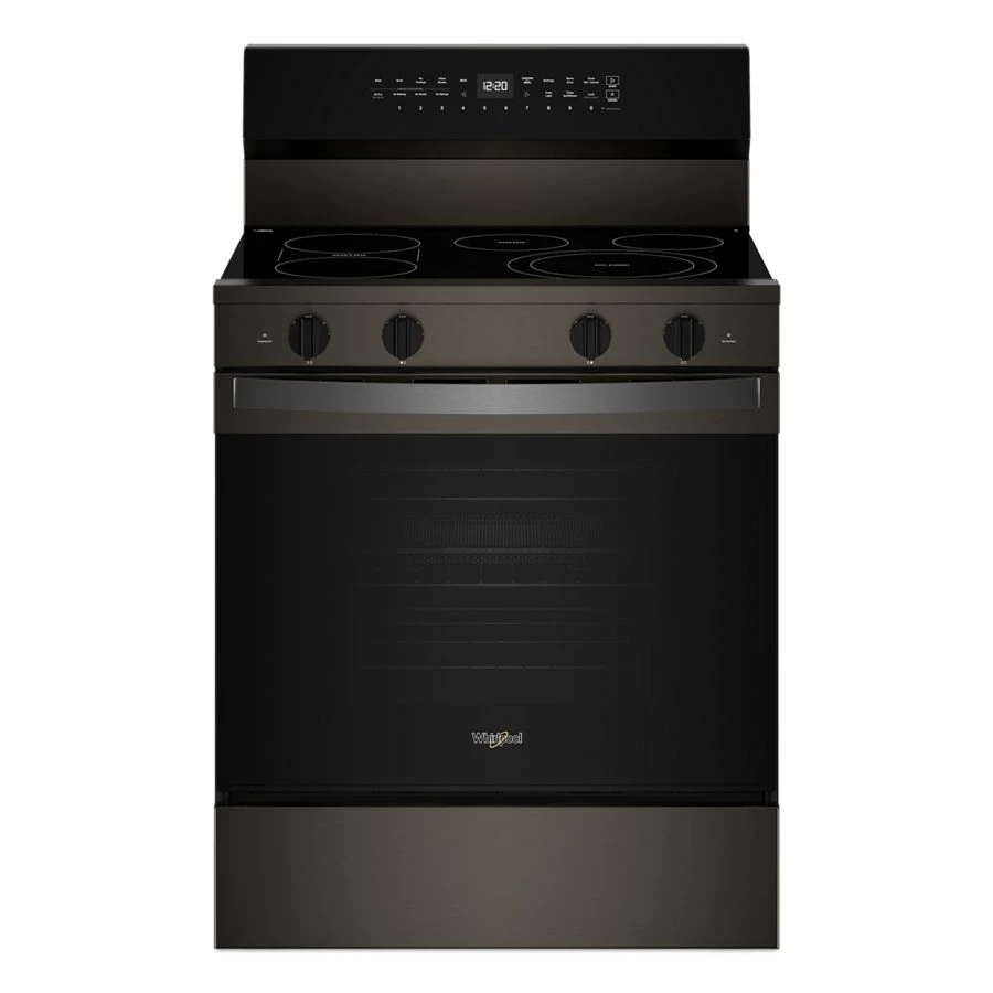 30-inch Electric Smart Range with Air Cooking Technology, No Preheat Air Fry, High Speed Preheat Oven, WipeClean™ Coating, and Steam/Self Clean WFES7530RV