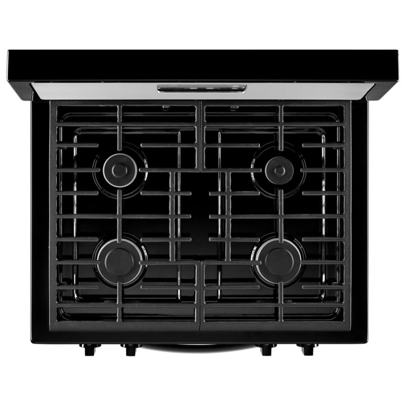 Whirlpool 5.1 Cu. Ft. Freestanding 4-Burner Gas Stove Stainless Steel WFG320M0BS Picture 1