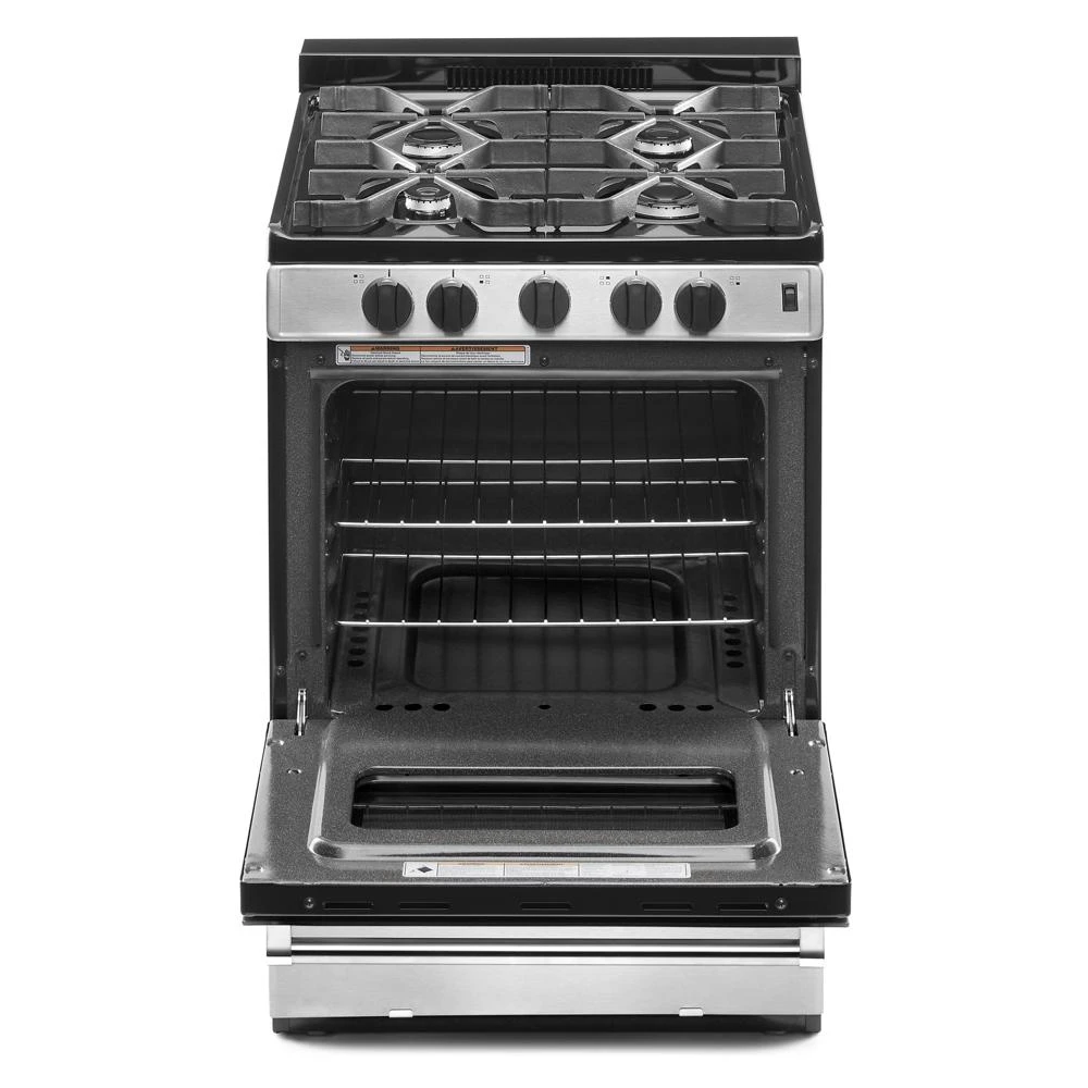 24-inch Freestanding Gas Range with Sealed Burners WFG500M4HS