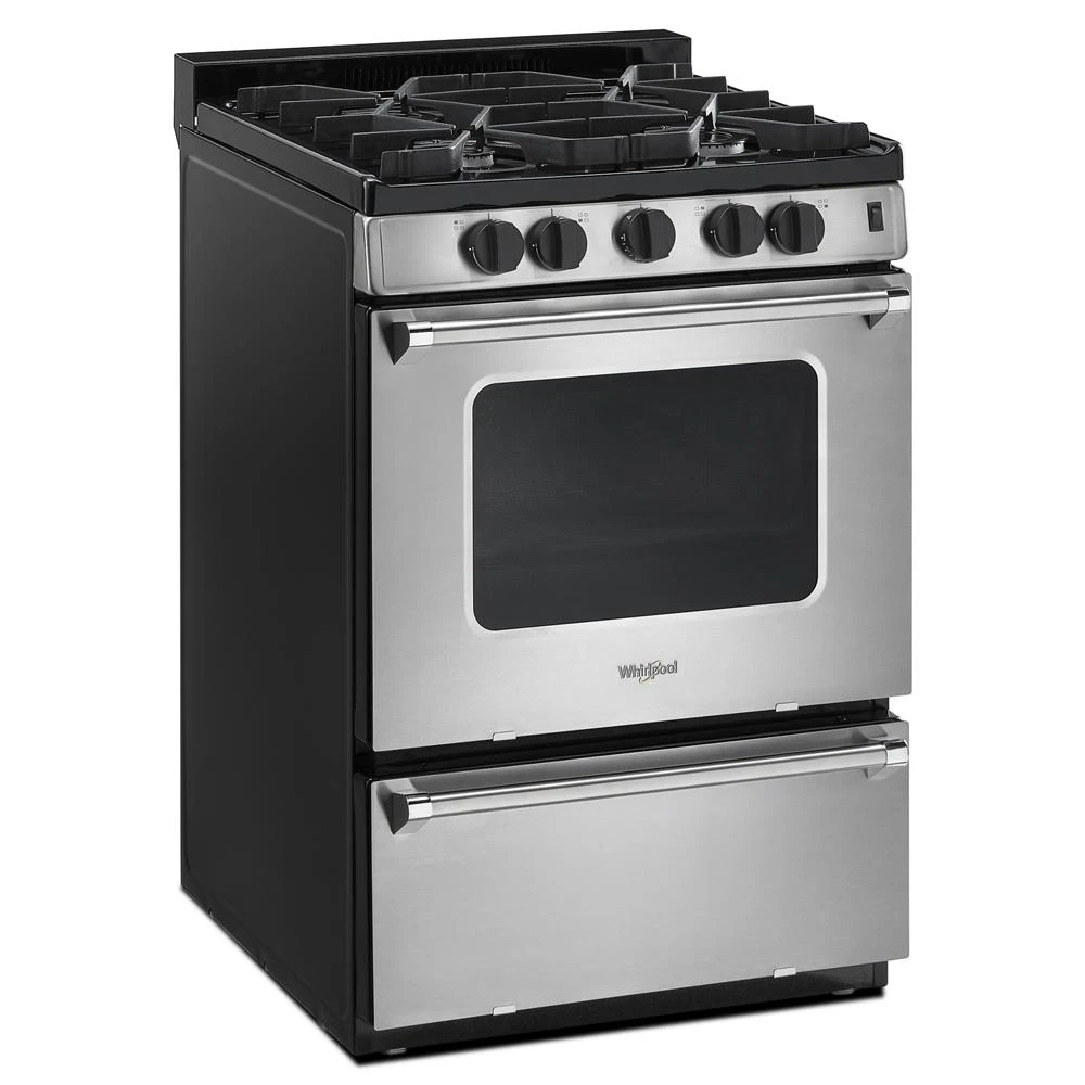 24-inch Freestanding Gas Range with Sealed Burners WFG500M4HS