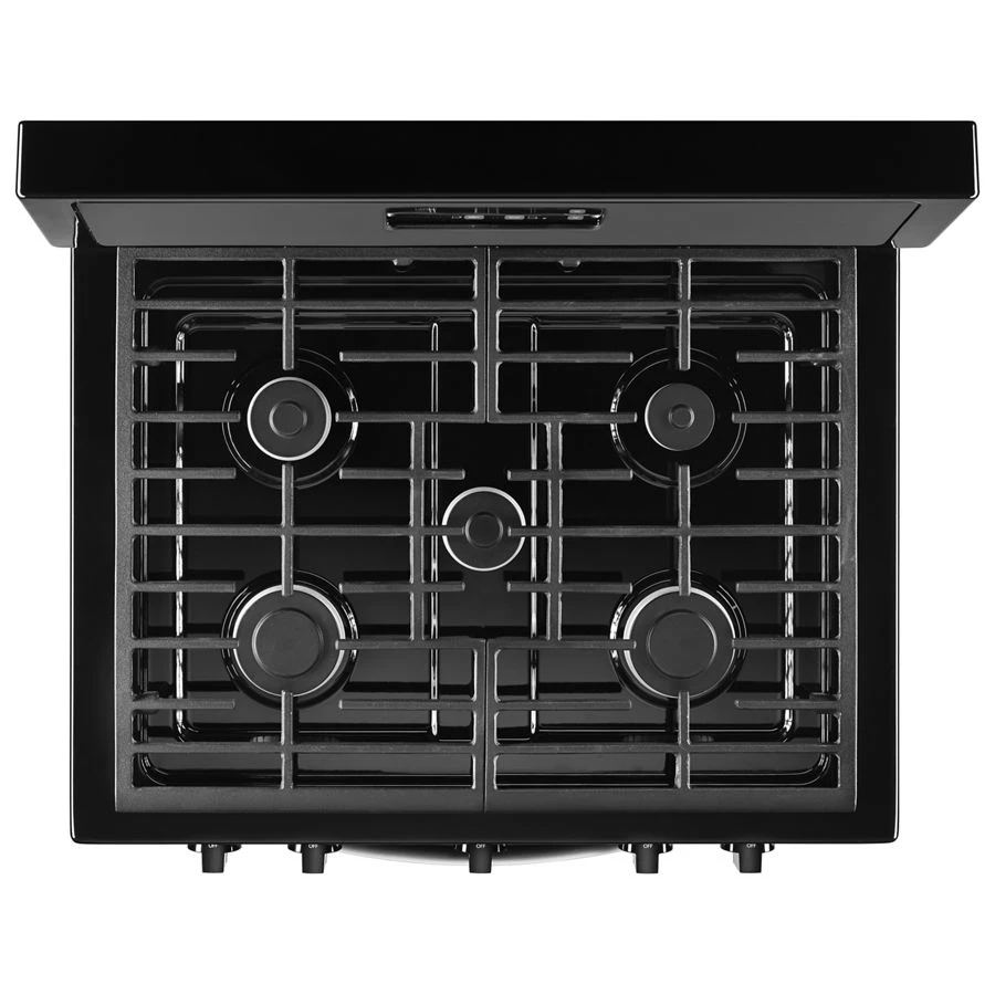 Whirlpool® 5.1 Cu. Ft. Freestanding 5-Burner Gas Stove WFG505M0BB